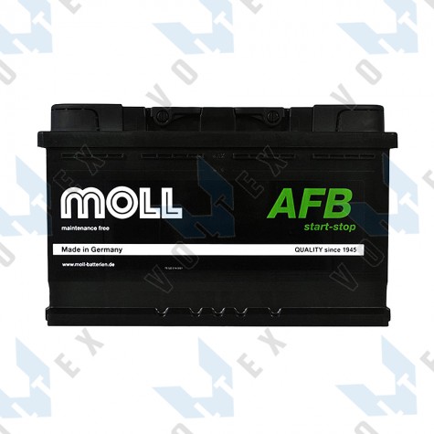 Аккумулятор Moll AFB Start Stop 86Ah R+ 820A
